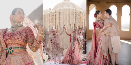 Enchanting Palace Wedding In Jaipur Right Out Of A Fairytale!