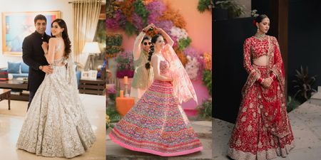 Delhi Wedding With A Bride Who Nailed the Modern Classic Bridal Aesthetic